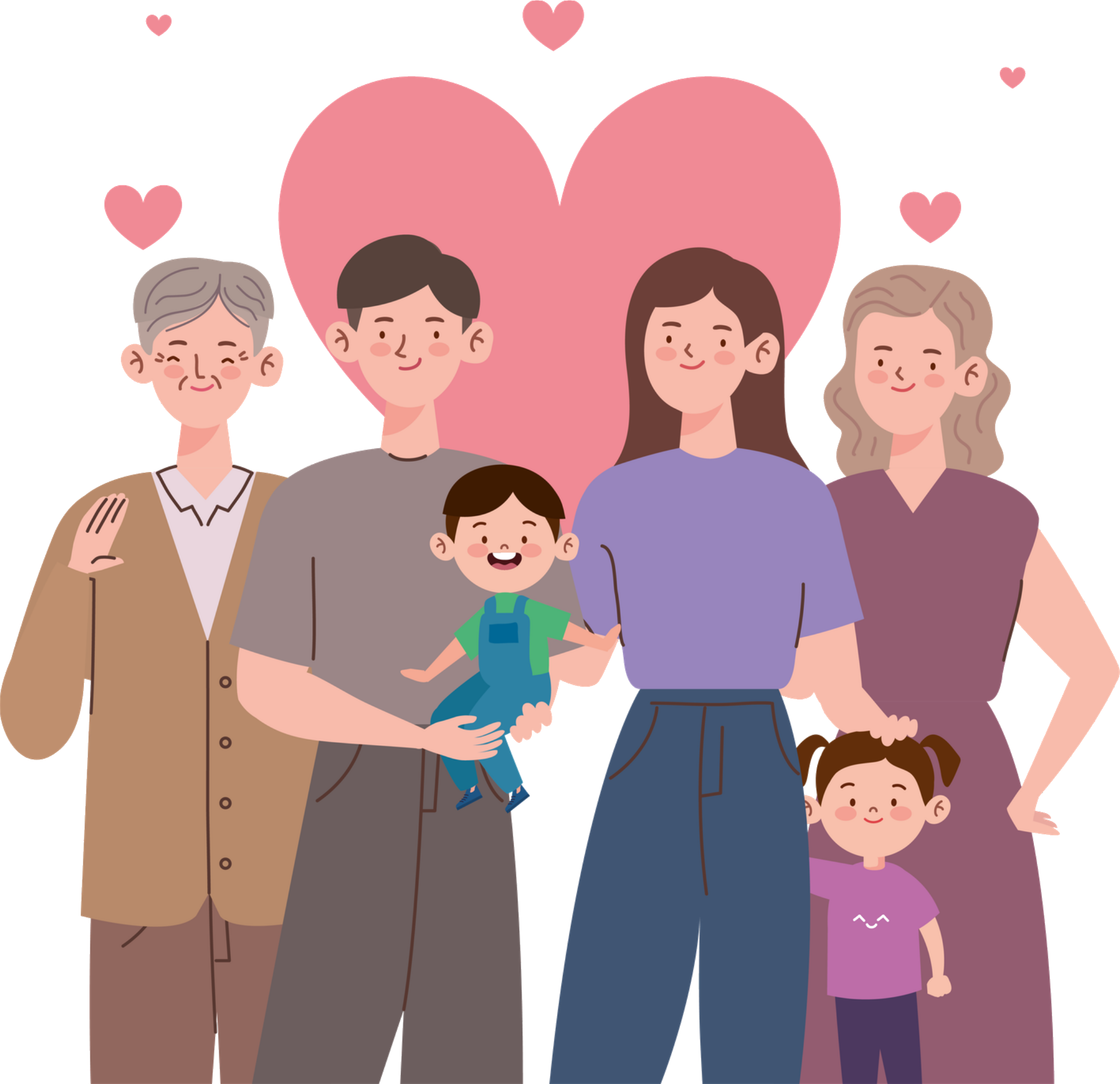 Caregiver illustration