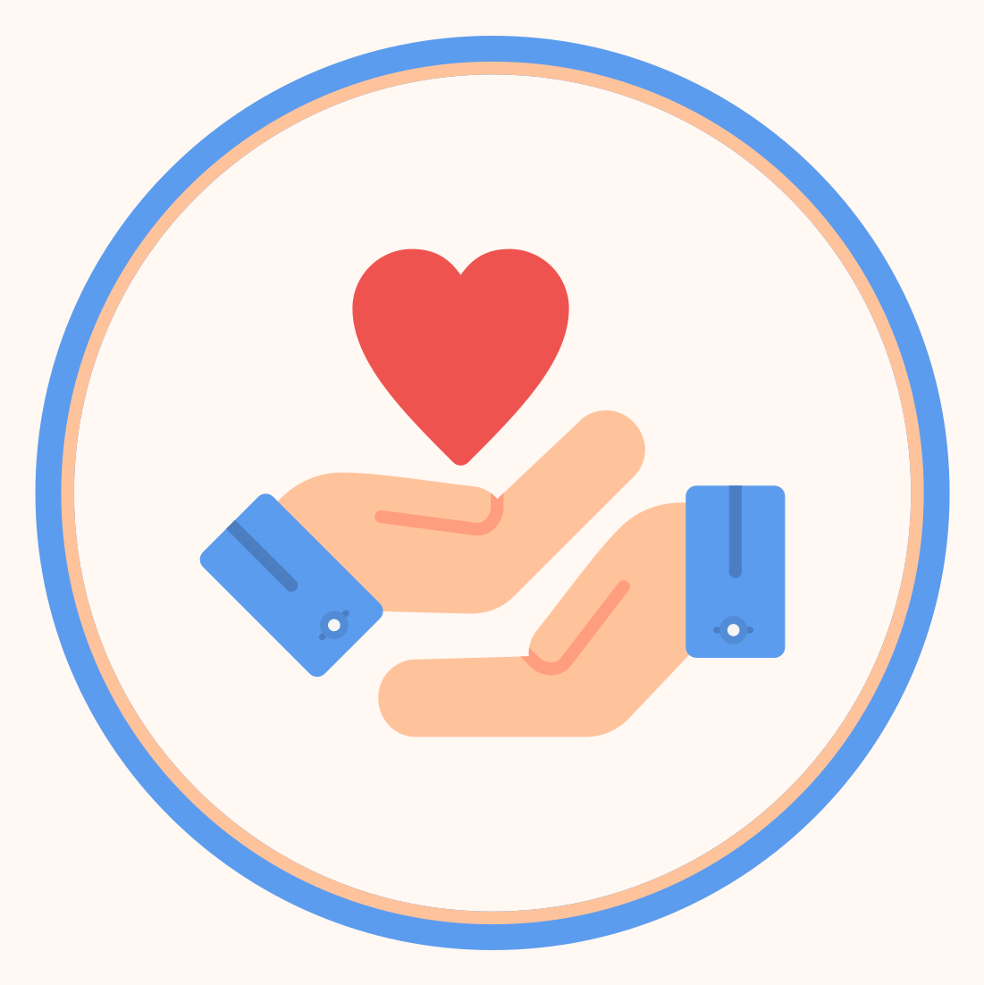 Living well as a caregiver illustration