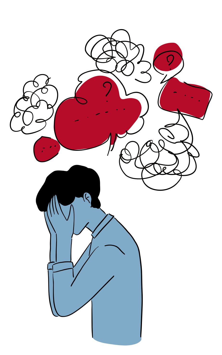 Anxiety illustration