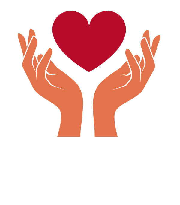 Heart held in hands