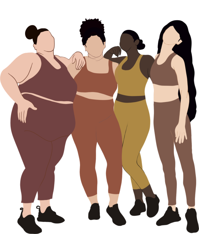 Group of women standing together